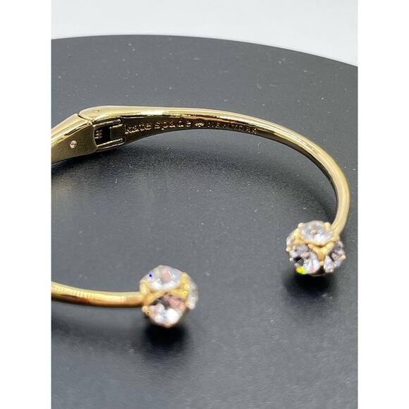 Kate Spade Gold Plated‎ Lady Marmalade Open Cuff Bracelet - Picture 4 of 13